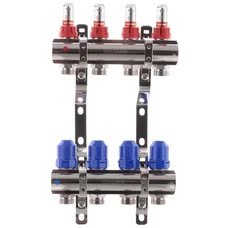 Коллекторный блок с расходомерами Koer KR.1110-04 1”x4 ways (KR2641)