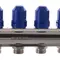 Колекторний блок із витратомірами Koer KR.1110-04 1”x4 ways (KR2641)