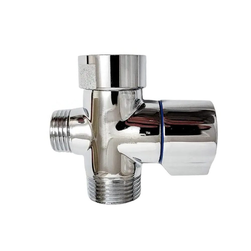 Переключатель на душ дивертор Zegor WKS-016 B W кран-утро