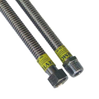 Шланг для газу Sevtermo 1/2" Г-Ш, 120 см, нержавіючий