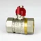 Кран кульовий 602 Valve JG 3/4'' внутрішній-внутрішній, червоний метелик