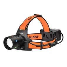 Налобний ліхтарик Bailong Police BL-T210-TG fluorescence (2x18650) з функцією powerbank