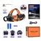 Налобный фонарь Bailong Police BL-T210-TG fluorescence (2x18650) с функцией powerbank