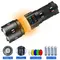 Ліхтар NIGHT VISION FLUORESCENCE AK178-1-WHITE LASER LED PM60-TG+COB