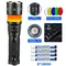 Ліхтар NIGHT VISION FLUORESCENCE AK178-WHITE LASER LED PM60-TG+COB