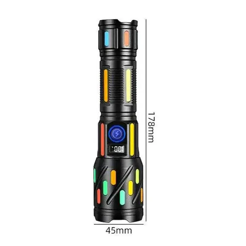 Ліхтар NIGHT VISION FLUORESCENCE CB-G706-TG, 1x26650, power bank, ЗУ Type-C, zoom, Box Ліхтар NIGHT VISION FLUORESCENCE CB-G706-TG, 1x26650, power bank, ЗУ Type-C, zoom, Box