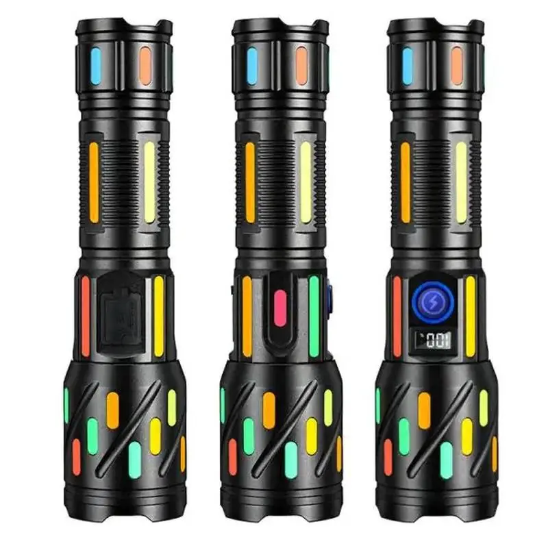 Ліхтар NIGHT VISION FLUORESCENCE CB-G706-TG, 1x26650, power bank, ЗУ Type-C, zoom, Box Ліхтар NIGHT VISION FLUORESCENCE CB-G706-TG, 1x26650, power bank, ЗУ Type-C, zoom, Box