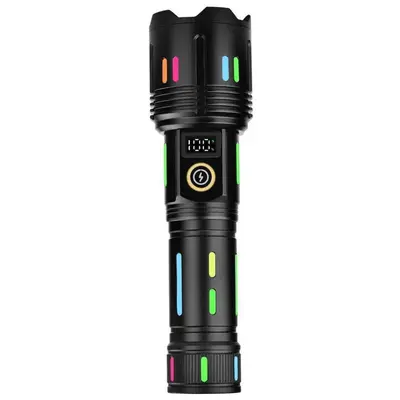 Ліхтар NIGHT VISION FLUORESCENCE G671/G25 WHITE LASER LED PM30-TG, 1х26650/3xAAA, power bank, ЗУ Type-C, zoom, Box