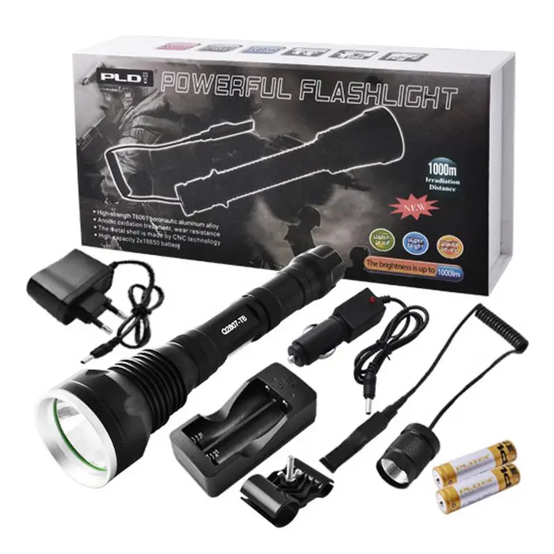 Фонарь NIGHT VISION FLUORESCENCE G671/G25 WHITE LASER LED PM30-TG, 1х26650/3xAAA, power bank, ЗУ Type-C, zoom, Box Фонарь NIGHT VISION FLUORESCENCE G671/G25 WHITE LASER LED PM30-TG, 1х26650/3xAAA, power bank, ЗУ Type-C, zoom, Box
