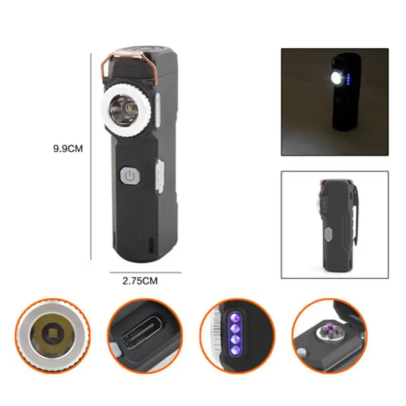 Ліхтар MULTIFUNCTIONAL D51-SMD green, Li-Ion акумулятор, індикація заряду, запальничка, ЗП Type-C, Box Ліхтар MULTIFUNCTIONAL D51-SMD green, Li-Ion акумулятор, індикація заряду, запальничка, ЗП Type-C, Box