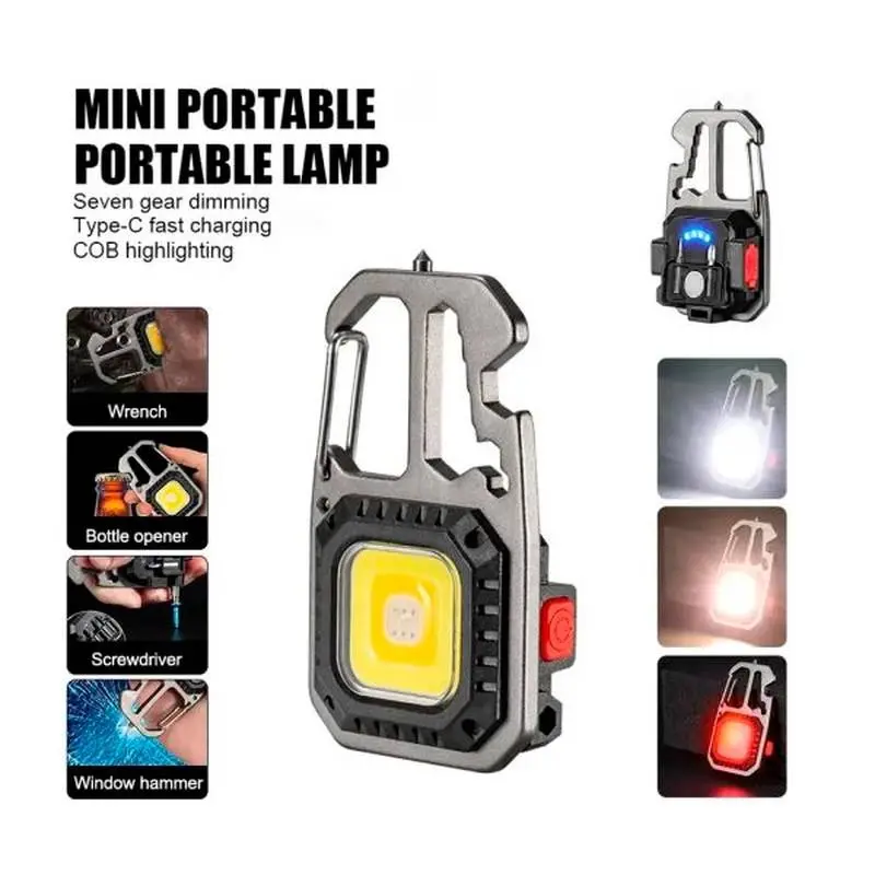 Фонарь MULTIFUNCTIONAL 5138/KL-535-COB ULTRA (white+yellow+red), multitool, Li-Ion аккумулятор, магнит, карабин, отвертка, ЗУ Type-C Фонарь MULTIFUNCTIONAL 5138/KL-535-COB ULTRA (white+yellow+red), multitool, Li-Ion аккумулятор, магнит, карабин, отвертка, ЗУ Type-C