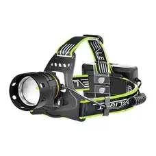 Фонарь налобный BL-A14-3-P90, power bank, 3x18650, zoom, ЗУ Type-C, Box