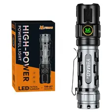 Тактичний ліхтар YEMAO YM-А7, 2200LM, акумулятор 21700 (5000 mAh)
