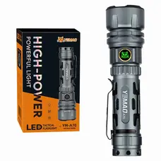 Тактичний ліхтар YEMAO YM-А70, 1500LM, акумулятор 21700 (5000 mAh)
