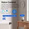 Клапан радиатора с термостатом ZigBee для умного дома, программируемого с голосовым управлением.