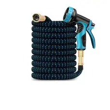 Садовий шланг розширюваний водяний шланг із розпилювальною насадкою 5,5 м