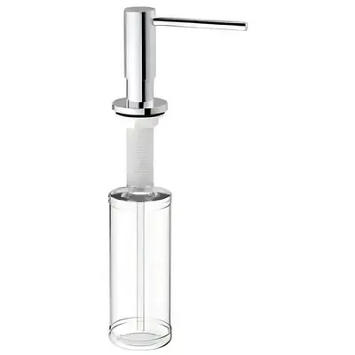 Дозатор для рідкого мила ZERIX DIS-03.SUS з нержавіючої сталі