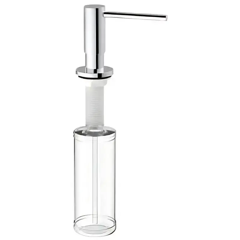 Дозатор для рідкого мила ZERIX DIS-03.SUS з нержавіючої сталі