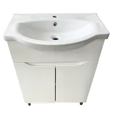 Шафа пряма Етюд 65 з умивальником Cersanit  Savini 65