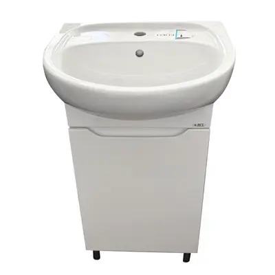 Шкаф прямой Этюд 50 с умывальником Kolo Solo 50