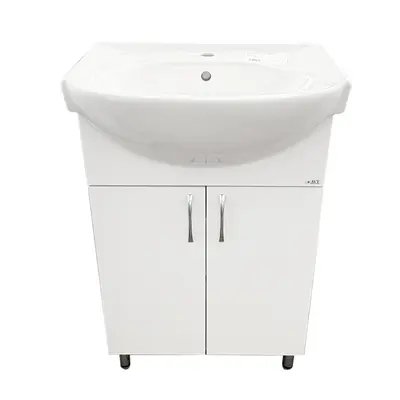 Шкаф прямой Эко 56 с умывальником Kolo Solas 56