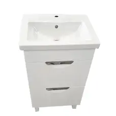 Тумба на ніжках Laura 50/2 з умивальником COMO