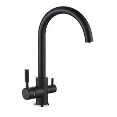 Змішувач д/кухні на дві води MIXXUS PREMIUM MAFIN 021 black