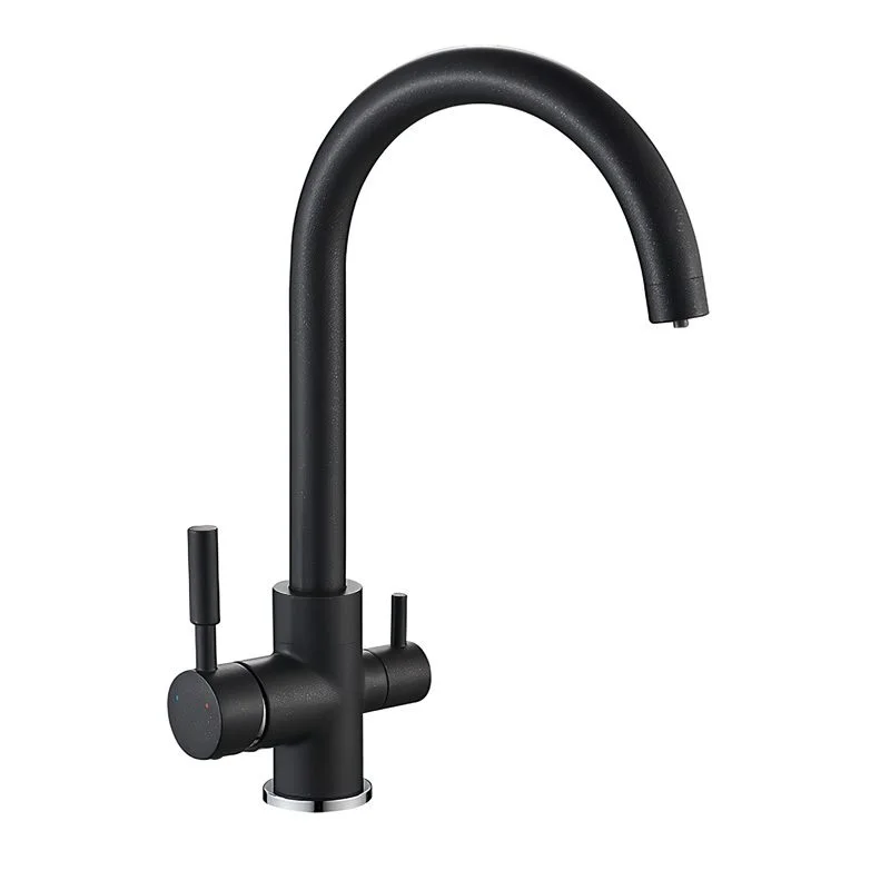 Змішувач д/кухні на дві води MIXXUS PREMIUM MAFIN 021 black
