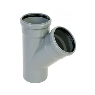Тройник Uniplast 110х110 мм 45°