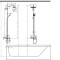 27687000 Croma E Showerpipe 280 1jet Душова система д/ванни