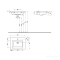 L51960000 TWINS Раковина 60 см, з тонким бортом