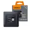 Розетка CAT6 одинарна компьютерная черный графит VIDEX BINERA
