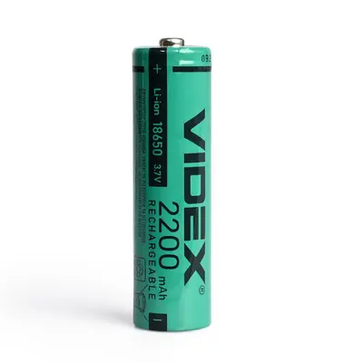 Аккумулятор Videx литий-ионный 18650 (без защиты) 2200mAh bulk/1шт