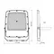 LED прожектор VIDEX F5 100W 3000-5000-6500K 230V White (VL-F5-100CW)