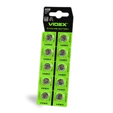 Батарейка часовая Videx AG 8/LR1120 BLISTER CARD 10 шт