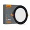 LED світильник Back вбудований круглий VIDEX 15W 5000K Black