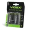 Батарейка щелочная Videx LR20/D 2шт BLISTER CARD
