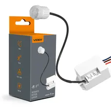 Датчик движения и освещённости VIDEX VL-SPR24 220V 800W IP65 инфракрасный