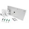 LED світильник настінний з сенсором VIDEX WL01 12W 2800K-4000K-6000K White