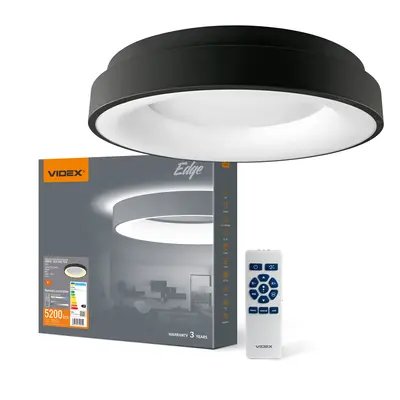 Светильник LED VIDEX EDGE-RC-72W-BLACK (VLE-ERC-72B)