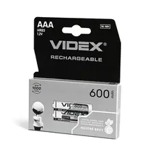Аккумуляторы Videx HR03/AAA 600mAh double blister/2шт