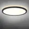 LED світильник з декоративною підсвіткою VIDEX DL5R 22W 3000K-4000K-5000K Black