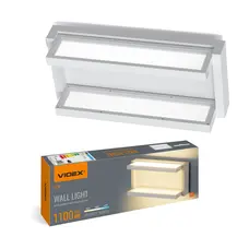 LED світильник настінний з сенсором VIDEX WL01 12W 2800K-4000K-6000K White