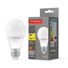 LED лампа TITANUM A60 10W E27 3000K