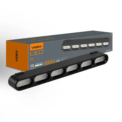Светильник МАГНИТНЫЙ трековый VIDEX LD16B 11W 4000K 48V Black
