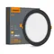 LED світильник Back вбудований круглий VIDEX 20W 5000K Black