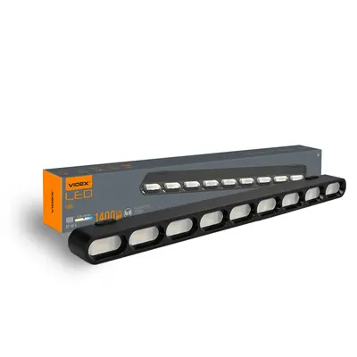 Светильник МАГНИТНЫЙ трековый VIDEX LD19B 18W 4000K 48V Black