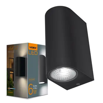 LED Світильник архітектурний AR032 IP54 VIDEX 6W 2700K