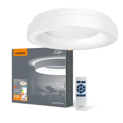 Светильник LED VIDEX EDGE-RC-72W-WHITE (VLE-ERC-72W)