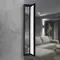 LED світильник настінний з сенсором VIDEX WL02 18W 2800K-4000K-6000K Black